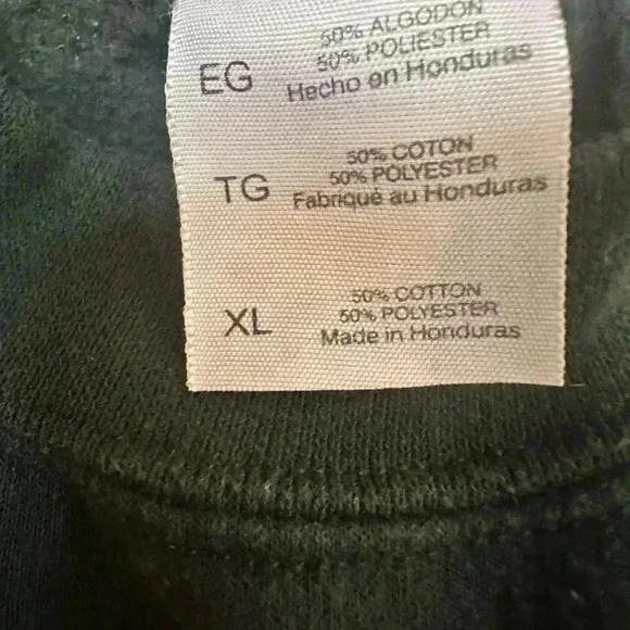 Vintage Christmas Poinsettia Merry Christmas “Ugly” Holidayy Sweatshirt, size XL - Picture 4 of 5